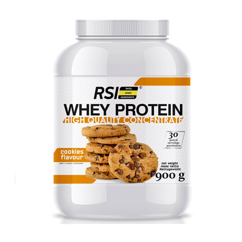RSI Białko Whey Protein High Quality Concentrate Ciasteczkowy 900g