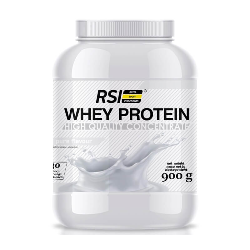 RSI Białko Whey Protein High Quality Concentrate Naturalny 900g