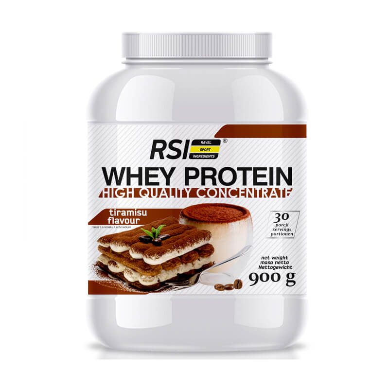 RSI Białko Whey Protein High Quality Concentrate Tiramisu 900g