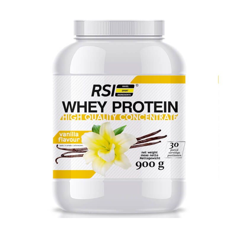 RSI Białko Whey Protein High Quality Concentrate Waniliowy 900g