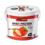 RSI Białko Whey Protein High Quality Concentrate Truskawkowy 4000g